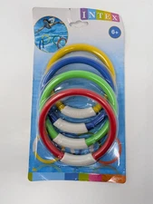 INTEX 55501 Dive Rings Underwater Pool Fun Ring Swimming Training Water Toy NEW