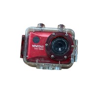 VIVITAR Full HD 1080p Action Cam DVR786HD 60FPS 12 Megapixel Waterproof Case Red