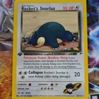 The Pokémon Company Rocket's Snorlax 033/132 Gym Heroes 1st Edition Rare HP90
