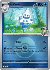 N's Vanillish 050/217 Reverse Holo Poke Ball Ascended Heroes