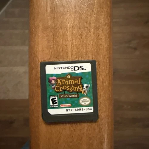 Animal Crossing Wild World (Nintendo DS, 2005) Cart Only Tested Working