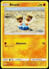 Binacle 66/131 Common Forbidden Light Pokemon Near Mint