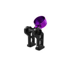 5” Tall Riser Kit with 4" Purple Gauge Bracket for Harley 18-2025 Fat Bob FXFB