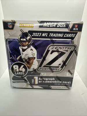 2023 Panini Zenith Football Retail Mega Box Sealed 6 Packs Find 1 Auto or Relic