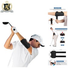 Ultimate Golf Swing Trainer - Adjustable Elbow Brace with Smart Sound Alerts