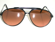 SERENGETI DRIVERS 5263R TOP GRADIENT ROSE CRYSTAL LENS BLACK AVIATOR SUNGLASSES