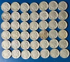 Lot (45) Buffalo Nickels Some Partial or Full Dates