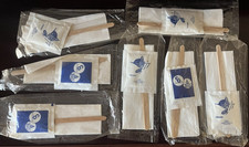 set of 7 Chesapeake & Ohio Railroad dining car coffee/tea packets