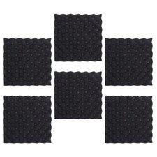  6 Pezzi Pannelli Insonorizzati Isolamento Acustico Materiale da Imballaggio Morbido