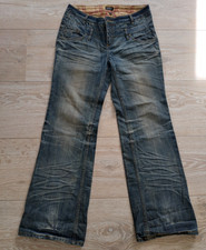 Neu BROADWAY wide leg Worker Jeans W32/L34 (42-44) real denim 100%BW mega Look😎