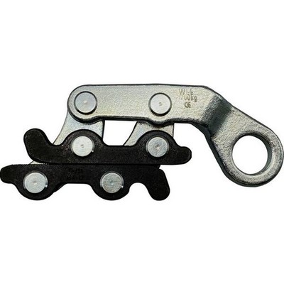 Berger & Schröter 12528 4mm Galvanized Steel Cable Clamp, Burnished 1pc