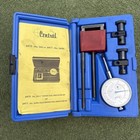 Central Tools Dial Indicator Test Set Magnetic Base 0"-1" Great Condition