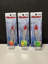 3x MirrOlure MirroMinnow Shallow Water Suspending Twitchbait 19MR 3-1/4" 3/8oz