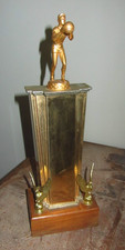 VTG Dodge 1957 Gold Colored Metal Mens Basket...