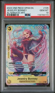 Jewelry Bonney OP08-105 Two Legends Alternate Art Foil