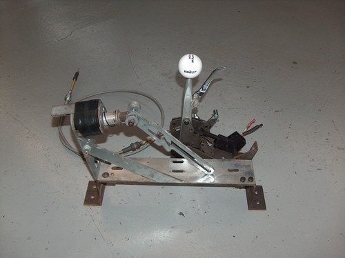 Hurst Quarter Stick 3 Speed Automatic Trans TH350 Shifter 316-0006 w/Solenoid - Picture 4 of 18