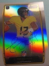 2013 Geno Smith Bowman Chrome RCRA-GS Auto Plus  Bowman Rookie