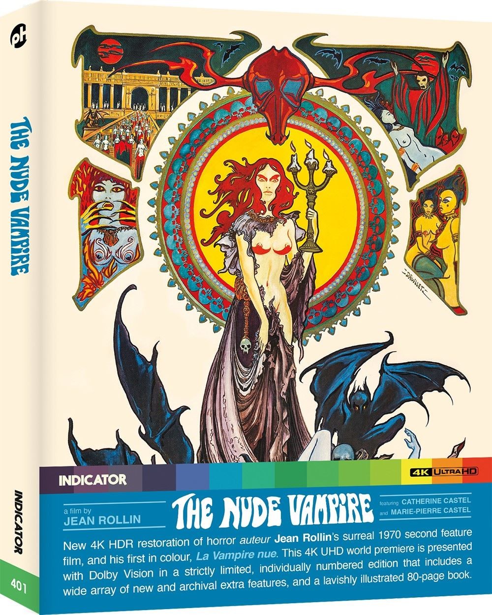 The Nude Vampire Blu-ray (2024) Oliver Martin, Rollin Limited Edition - Image 2
