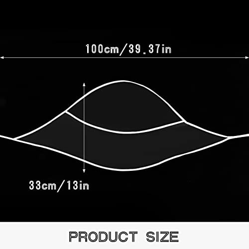 Lusofie 6 Pieces Rain Bonnet with Visor Clear Waterproof One Size Transparent