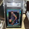 2023-24 Panini Donruss Optic Rated Rookie GG Jackson #228 Green Hyper Prizm (RC)