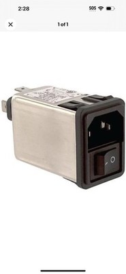 10pcs 10CS1 Module, Power Entry, Two Function, DPSTw/IEC 320 connector, S  Bin8