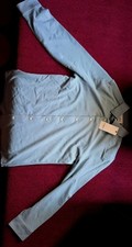 Goodfellow  Co Long Sleeve Pique Button-Down Shirt Men  s Size S River Blue NEW