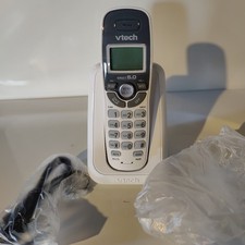 VTech CS6114 Cordless Phone Handset Caller ID DECT 6.0 White New, Open Box