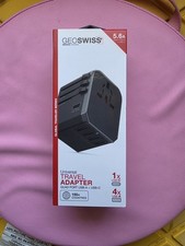 Universal Travel Adapter Worldwide with USB  C  USB  A Dual Ports for All Devices