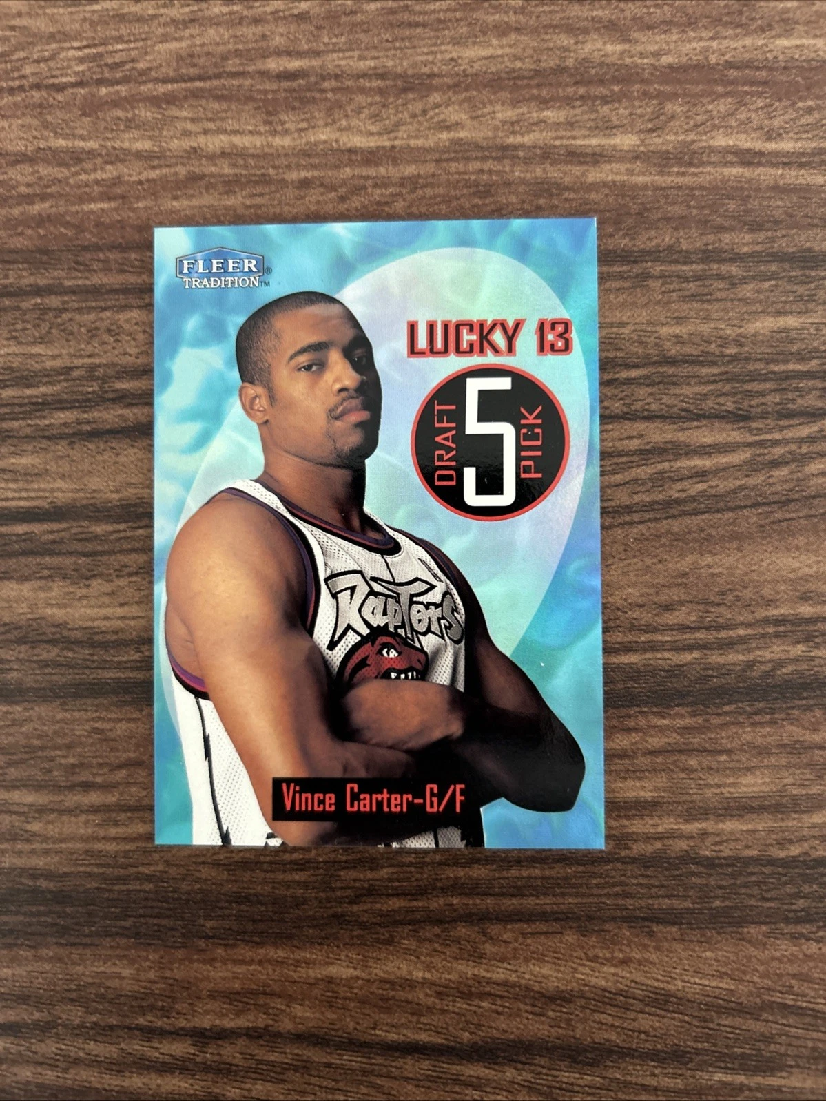 1998-99 Fleer Tradition Vince Carter Lucky 13 RC