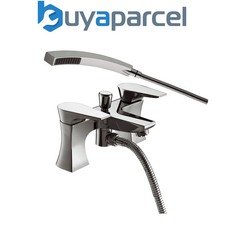 Bristan HOU BSM C Hourglass Bath Shower Mixer Tap Chrome + Hose + Shower Head