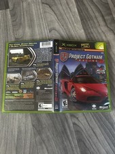 CASE/MANUAL ONLY Project Gotham Racing 2 Microsoft Xbox