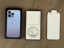 ORIGINAL Apple iPhone 13 PRO Sierra Blue 256GB EMPTY BOX ONLY (No Phone!)