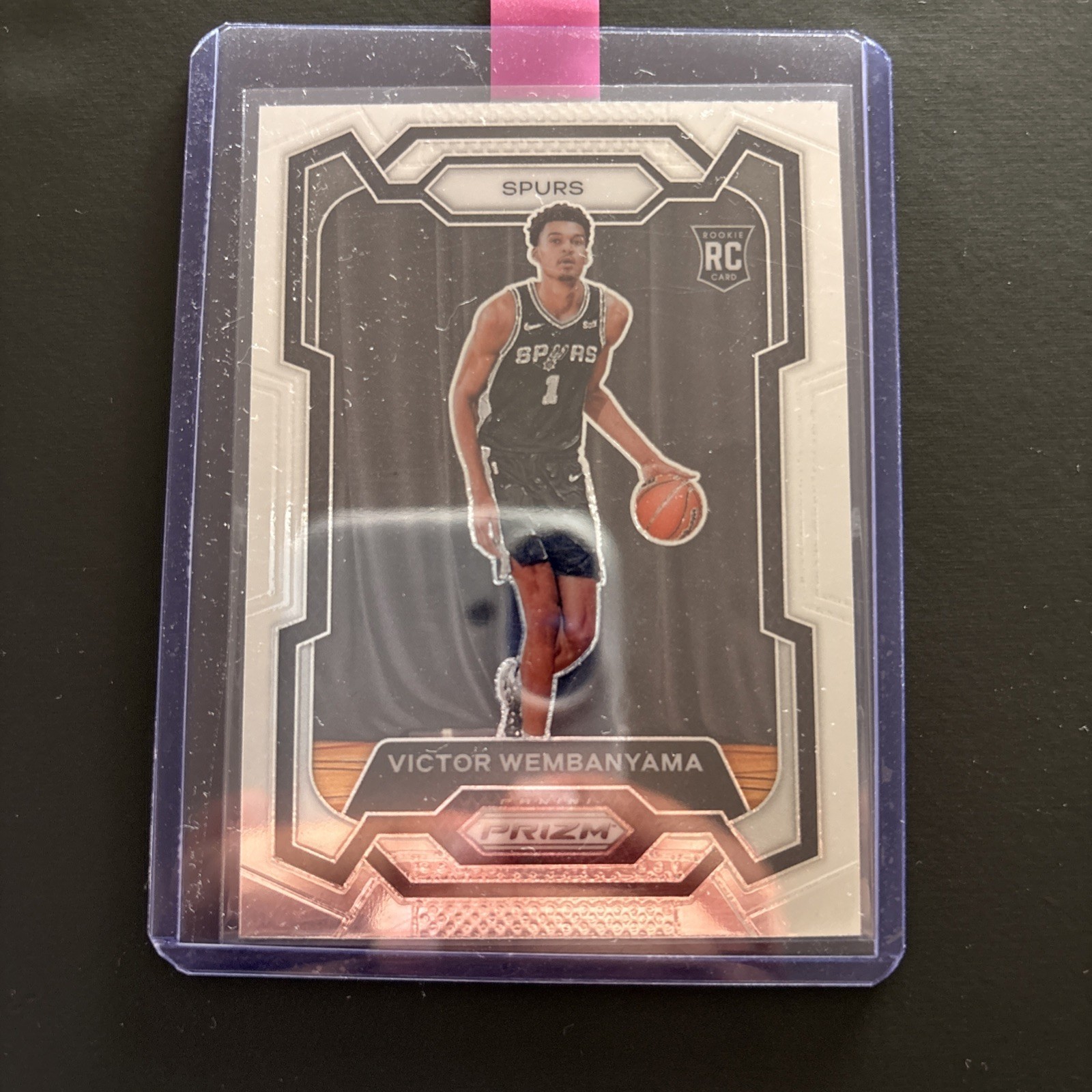 Victor Wembanyama 2023-24 Panini Prizm Rookie Base Card #136 RC Wemby Spurs