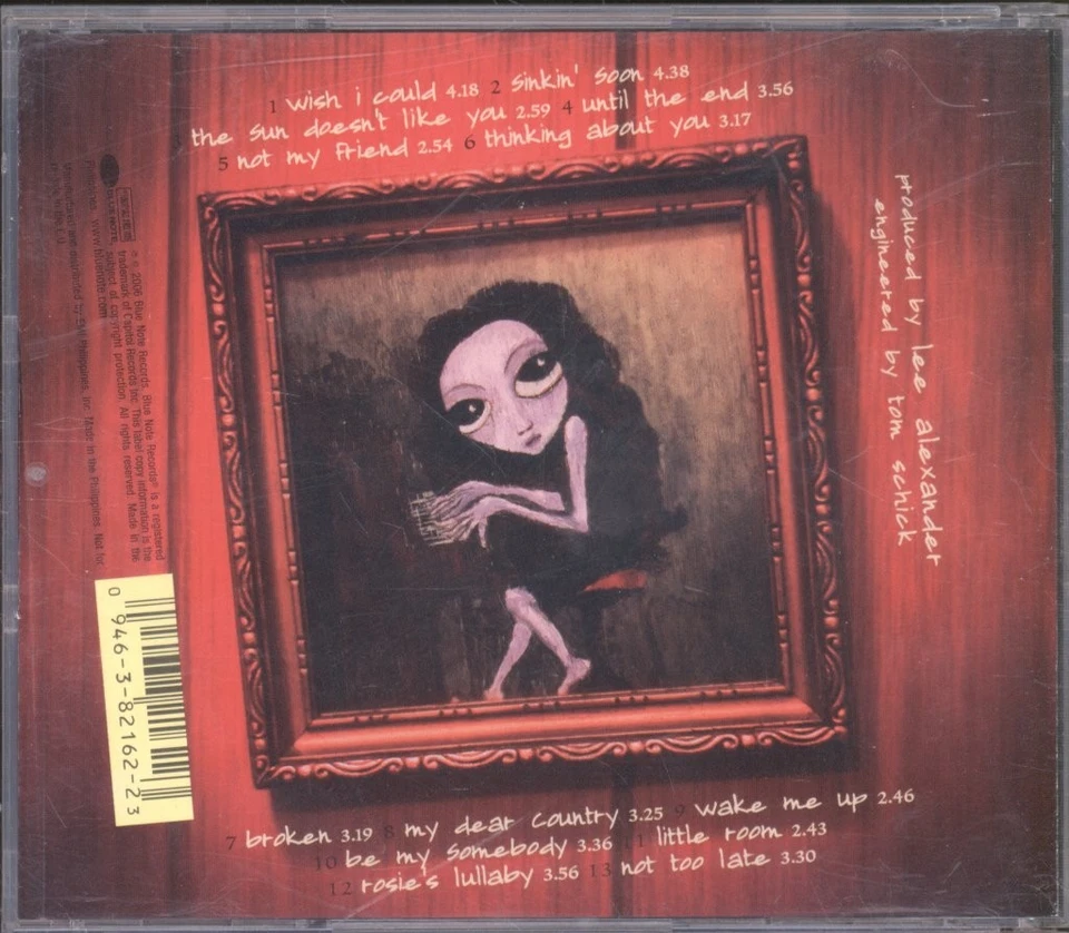 Norah Jones Not Too Late CD Europa Blue Note 2007 094638216223 - Bild 2 von 3