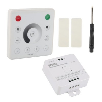And-SP636E SPI DC5-24v Monochrom-Controller mit And-RC1-Fernbedienungsunter3015