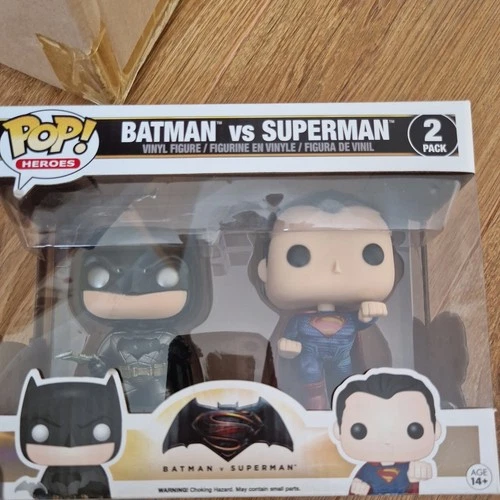 Funko Pop! Winyl Batman vs Superman 2-pak Underground Toys DC Heroes Fabrycznie nowy w pudełku rzadki