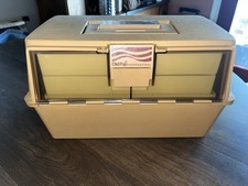 Old Pal Professional 1585 Tackle Box RARE Pristine Condition Vintage Fishing USA