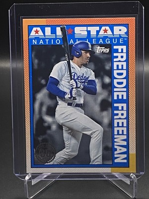 2025 Topps Series 2 1990 All Star Throwback Freddie Freeman #90AS