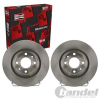 2X Champion Bremsscheiben 258Mm BelÜFtet Vorne Passend FüR Dacia Logan Sandero