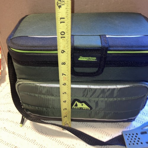 Arctic Zone Ultimate Collapsible Green Cooler- 6 Cans+ Ice Lunch Bag - Picture 7 of 7