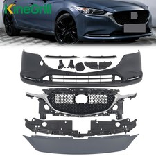 Front Bumper Cover Kit Wo Sensor Holes Fits 2018 2019 2020 2021 Mz6 Mazda 6 Front Bumper Cover Kit Wo Sensor Holes Fits 2018 2019 2020 2021 Mz6 Mazda 6