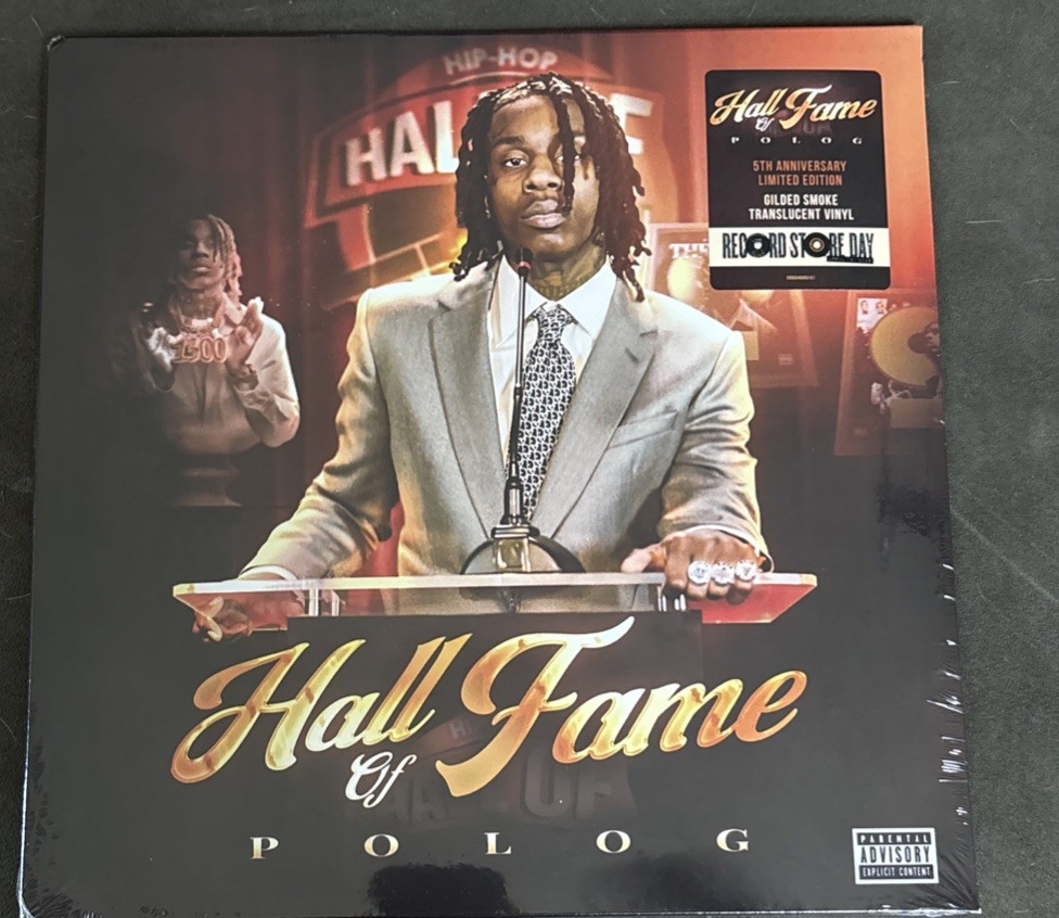 POLO G Hall of Fame GILDED SMOKE TRANSLUCENT VINYL LP RECORD RSD 2026 New!
