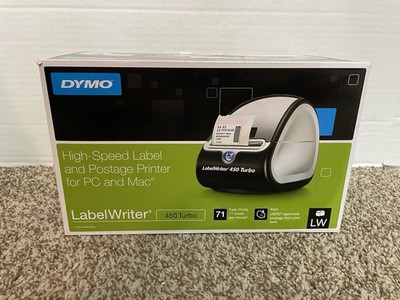 DYMO Label Writer 450 Turbo High Speed Thermal Label Printer NEW Open Box