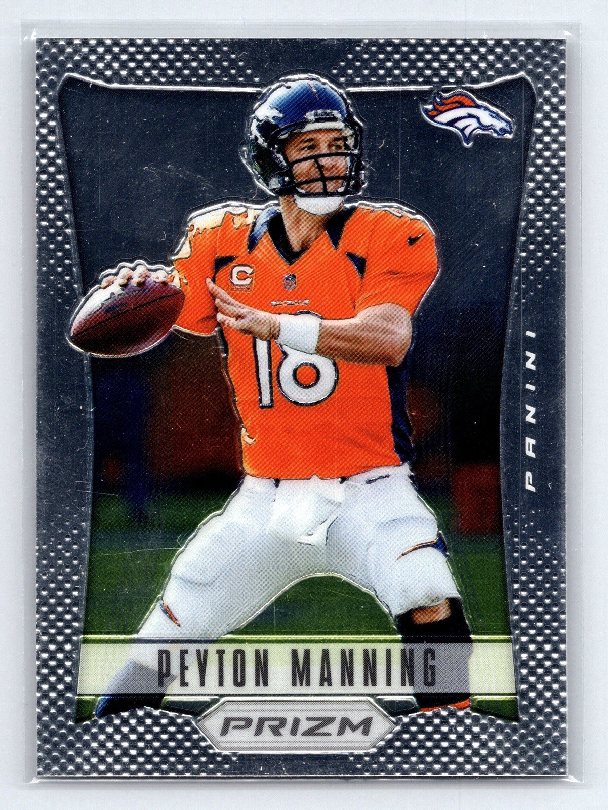 2012 Panini Prizm Peyton Manning #60 Broncos Colts First Year Prizm