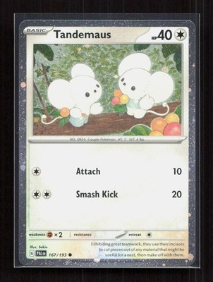 Tandemaus (Cosmos Foil) Holo 167/193 Miscellaneous Cards & Products Promo NM