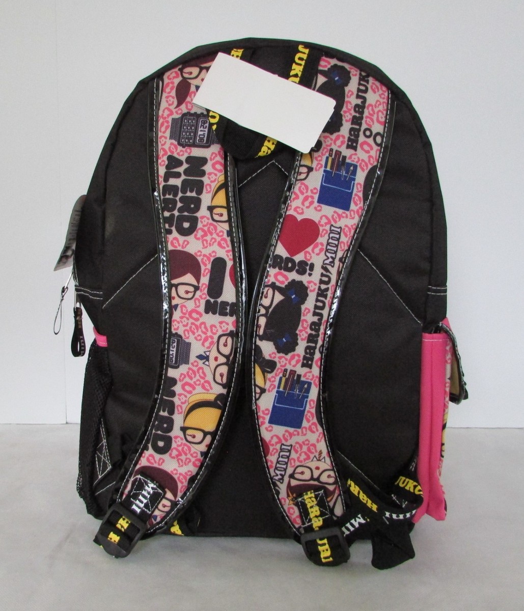 harajuku mini backpack Strawberry Pastel Tumblr Aesthetic Harajuku Girls Backpack (Gwen Stefani