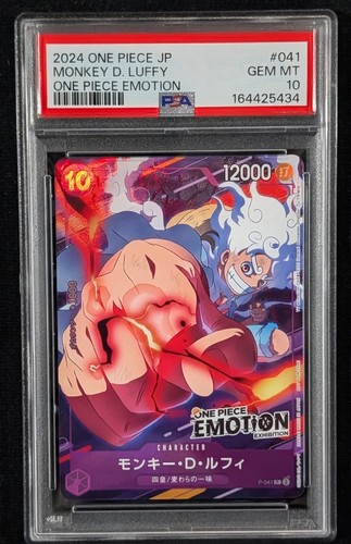 Monkey.D.Luffy graded PSA 10 for sale on eBay