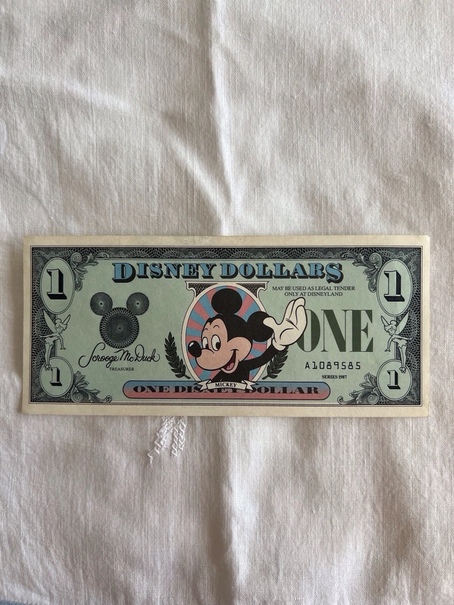 Disney Dollars 1987 for sale | eBay