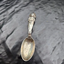 Gorham Baby Spoon Angel Fairy 1900 H143 Sterling Silver Art Nouveau 🌟