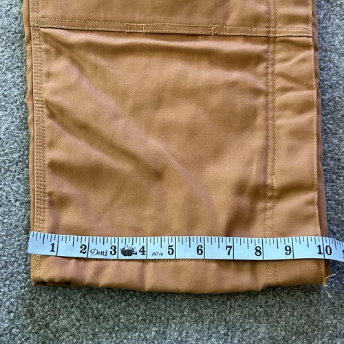 Berne FR Overalls Mens 2XL Brown Flame Resistant Insulated Bib Workwear HRC 3 - Picture 11 of 16